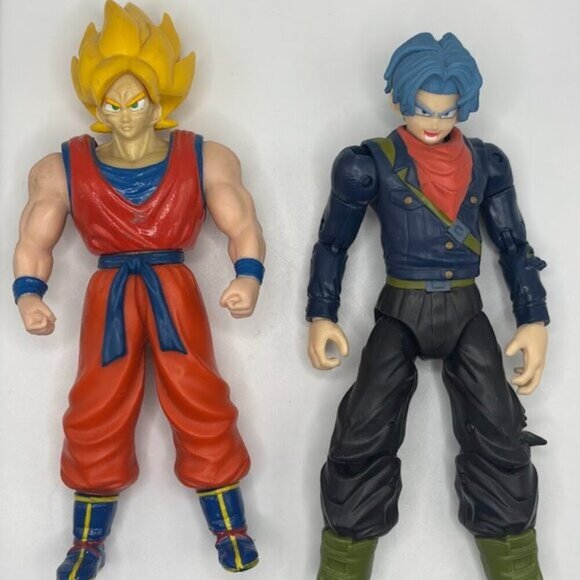 Dragon Ball Z DBZ Super Battle Collection Super Saiyan SS Goku and Future Trunk - Picture 2 of 9